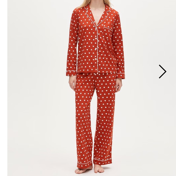 J. Crew Navy and White Polka Dot Pajama Set - Picture 3 of 12